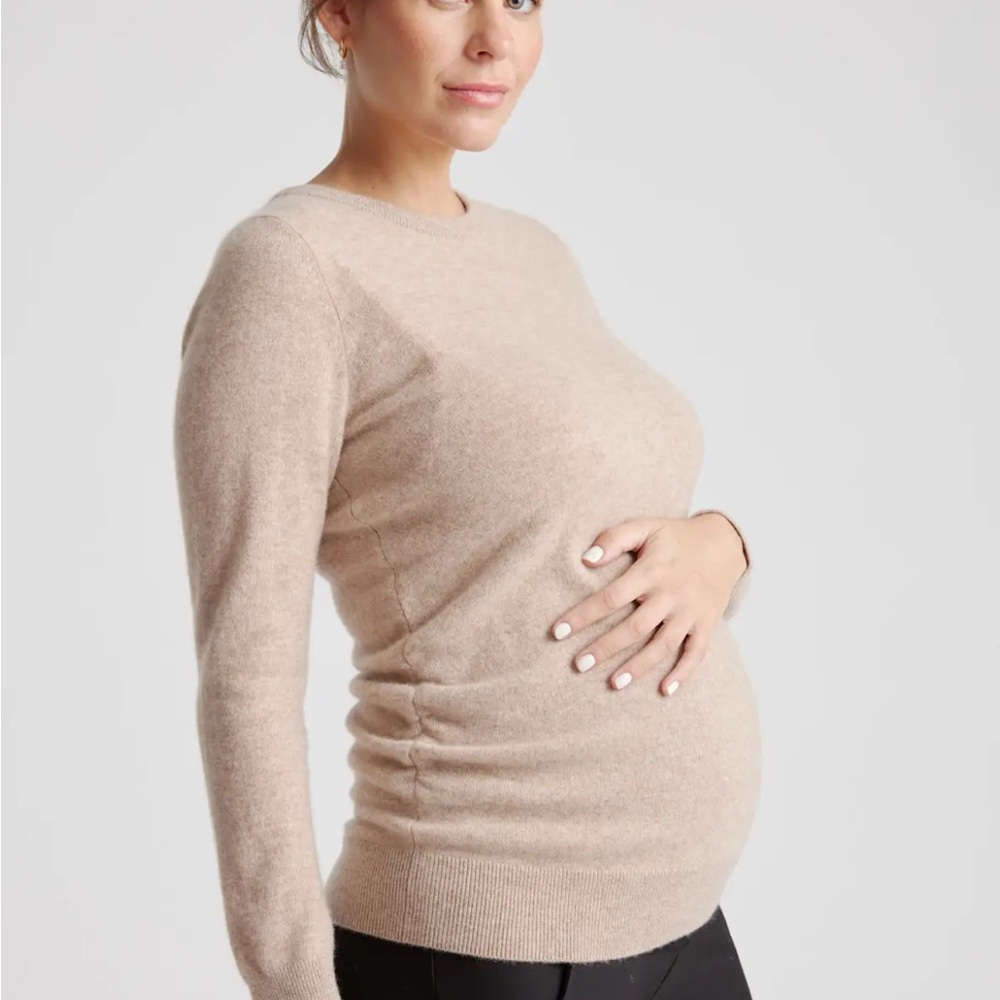 Maternity Cashmere Sweater